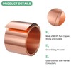 M METERXITY Copper Sheet Roll, 2000 x 50 x 0.2mm/