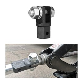 Sylvil Scissor Jack Adapter, Scissor Jack Drill Adapter for 1/2 Inch Drive Impact Wrench or 13/16 Inch Lug Wrench, Universal Sturdy Power Jack Connector for Automotive RV Trailer