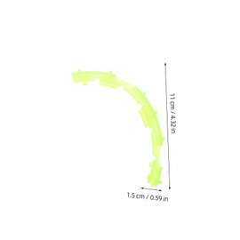 Angoily 4pcs Drone Propeller Guard Bumper Collision Protective Cover for Full Coverage Material Propeller Crash Protector