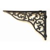 Spring life Cast Iron Ornate Shelf Bracket 27.5cm x 19cm