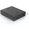 VWEICYY 2 PCS 4 AA Battery Holder with USB Port,