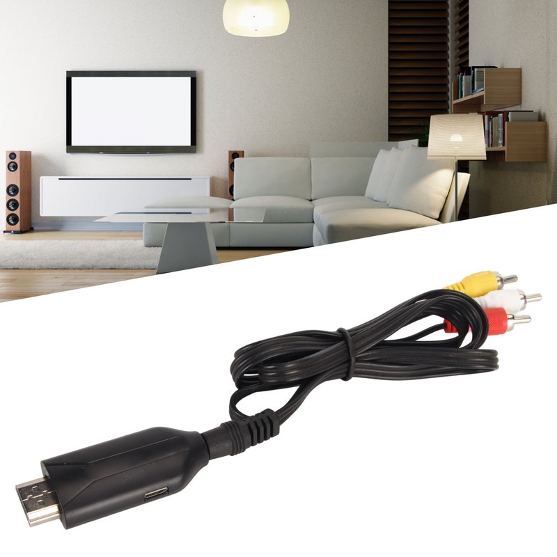 HD Multimedia Interface to RCA Converter Supports 4K 30hz HD