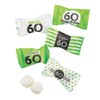 60th Birthday Buttermints (108 Individually Wrapped mints) Party Supplies