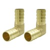 Metaland Brass 3/4" Hose Barb Elbow 90 Degree L Right