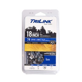 TriLink CL76374TL2 Chain Loop .325 Chisel .063 74DL, Black