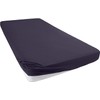 Zestri Box Spring Fitted Sheet Black 140-160 x 200 cm