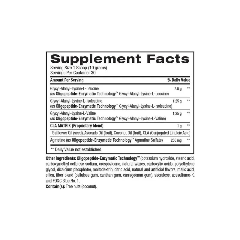 Aminoacidos Bpi Best Bcaa 300g 30 Servicios Sabor Mora Azul