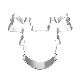 WDYJMALL Christmas Reindeer Head Cookie Cutter Stainless Steel