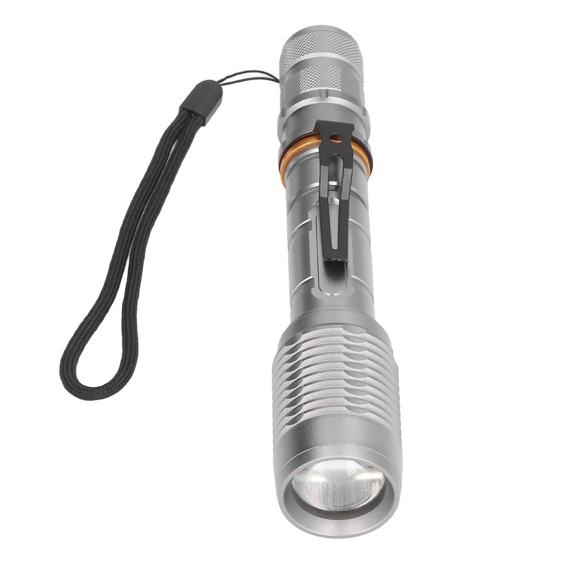 Telescopic Zoomable Flashlight 5 Lighting Modes 5000LM Waterproof Bright Flashlight