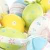 com-four® 72 x Decorative Hangers Easter - Plastic Easter Eggs