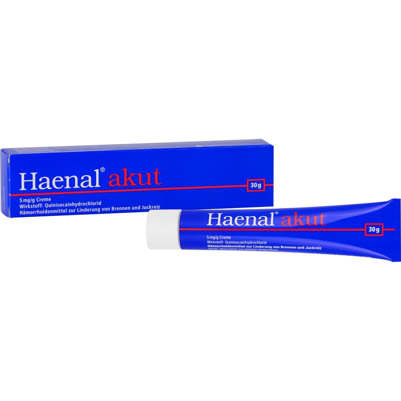 Haenal Akut Cream for Relieving Itching in the Anus Area