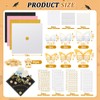 Colarr 68 Pcs Graduation Cap Decorations Kit 2025 Glitter Construction