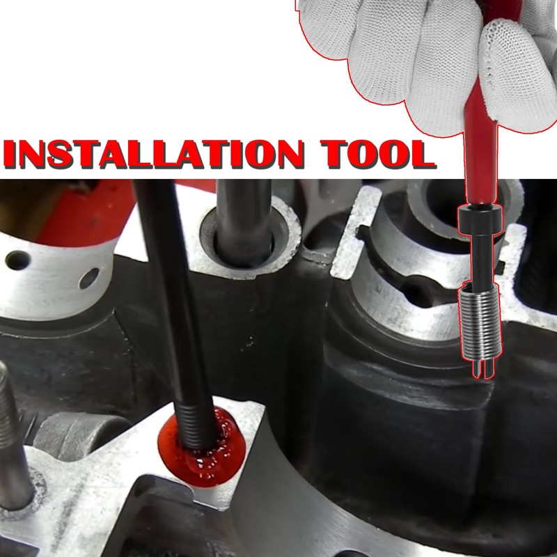 1420 Engine Cylinder Head Bolts Thread Repair Kit for Honda