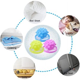 1Pc Yellow Pet Hair Remover for Laundry Reusable Hair Catcher,Pet Hair Remover Laundry， Laundry Float Trap Mesh Bag Washing Machine Hair Filter Washer Portable Hair Remover Washing Balls Lint Remover