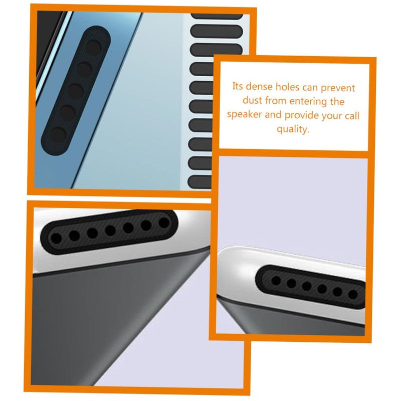 CAXUSD 20pcs Dustproof Nets Speaker Mesh Stickers for Devices Easy