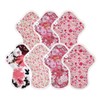 Cloth Napkins, NO 6 Organic Cotton, Set of 7, v17