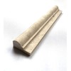Light 2x12 Travertine Chair Rail Ogee Molding Wall Trim