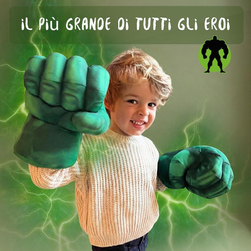Guanti da Boxe giganti di Hulk | Supereroi | Giocattoli