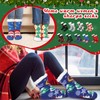 Suhine 9 Pairs Christmas Fuzzy Slipper Socks Winter Sherpa Fluffy