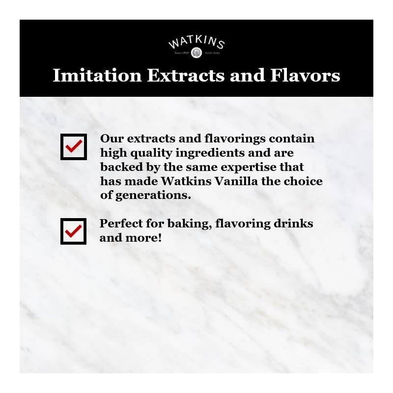 Watkins Cherry Extract with Other Natural Flavors, Non-GMO, Kosher, 59ml,