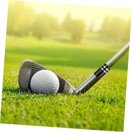 KICHOUSE 2pcs Golfing Cue Ferrules Rubber Protection for Golf Clubs Fits Shaft for Iron and Wood Golf Clubs Smooth Surface for Enhanced Comfort