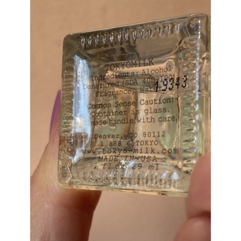 TokyoMilk 57 Sencha Blue Perfume Crushed Distilled by Margot Elena