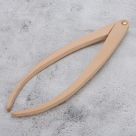 Caliper Ruler Wooden Durable Practical Wooden Caliper DIY Craft Production DIY Handmade(12 inch Wooden Caliper, Blue)