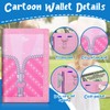 ZHONYEE Kids Wallet with Lanyard for Boys Ages 4-12 Trifold