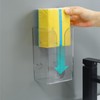 Facial Tissue Box Holder for Wall,Rectangular Wall Tissues Box Holder