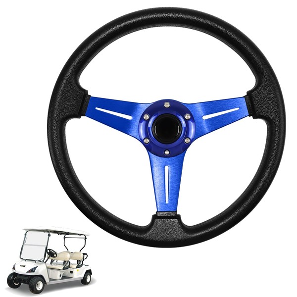 LOSCHEN Golf Cart Steering Wheel Universal Design for Club Car