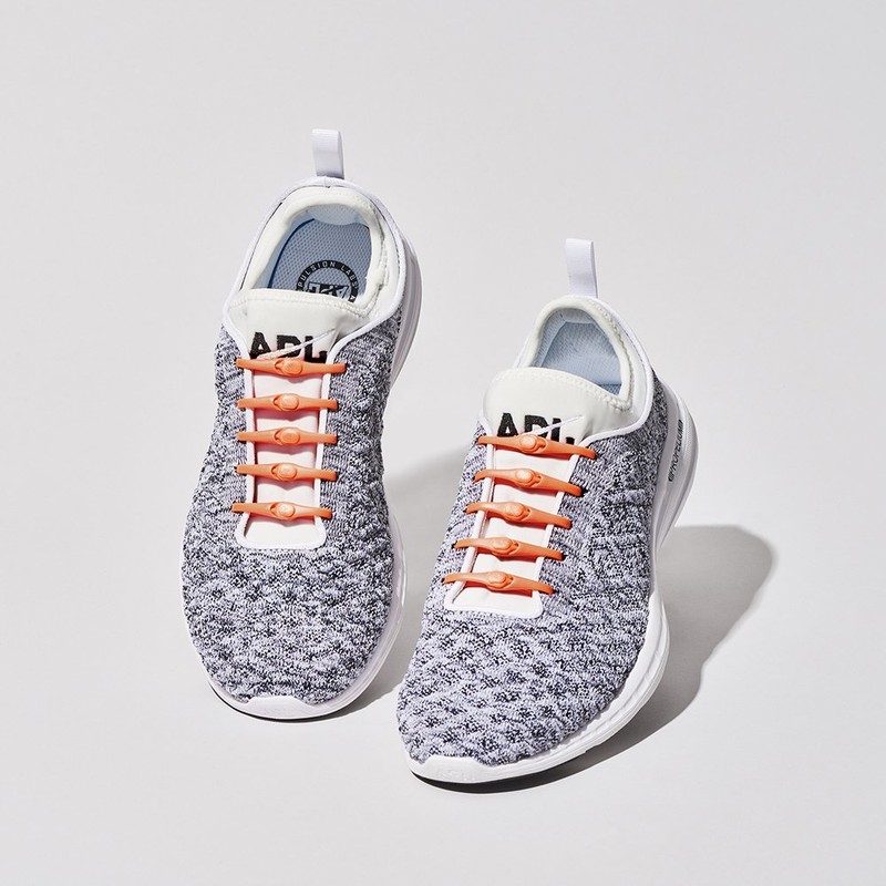 Hickies Elastic Tie-Free Shoe Laces 2.0 - Orange -