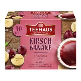 Teehaus Cherry Banana Tea Bag 6 x 90 g
