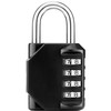 Padlock with Code, 4 Digit Combination Lock for Locker, Outdoor