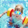 CYCFMYYLY Kids Swimming Goggles, Swimming Goggles Kids with Ear Plugs