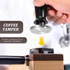 4 Pcs Coffee Tamper 51 mm, Reusable Espresso Tamper Set