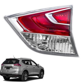 munirater 1 Pack Tail Light RH Inner Direct Mounting Replacement for 2014 2015 2016 Rogue Tail Lamp 265504BA1A NI2803103C