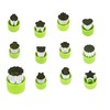 Cookie Cutter Sets for Kids, LetGoShop 12 Shapes Biscuit Cutters