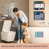 Outer Space Potty Training Sticker Chart, 20 Potty Charts with