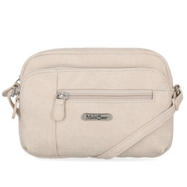 MultiSac Women's Mini Dynamic Crossbody Bag, Cream (Heirloom), Compact