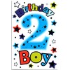 Birthday Card for Two (2) 2nd Year Old Boy