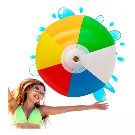 Grupo Carnavallia Pelota Playera Inflable Colores Acuatica Alberca Pool Party