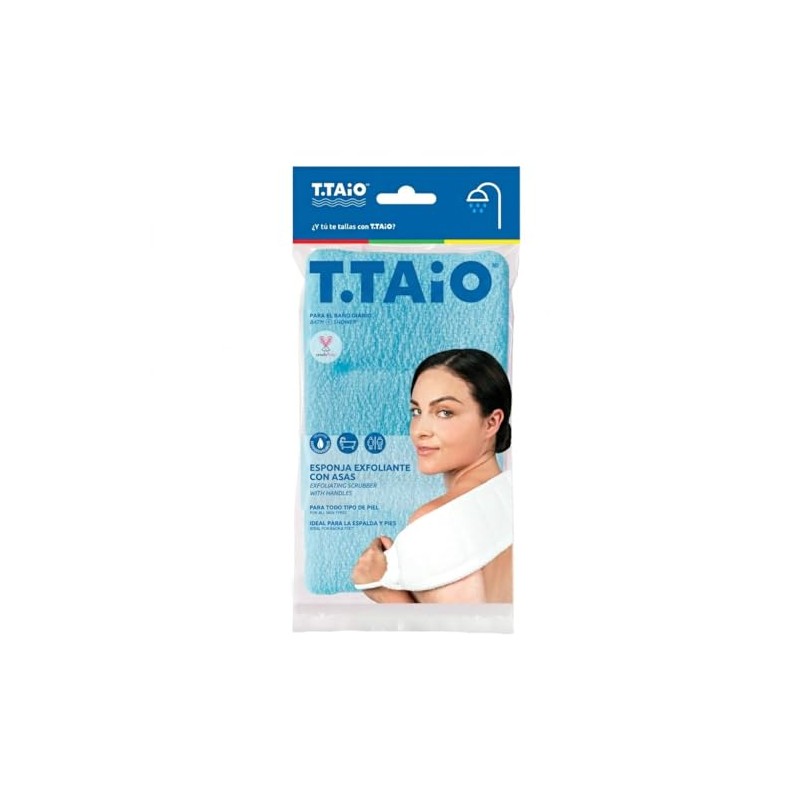 Banda Esponja Exfoliante para Baño con Asas T Taio