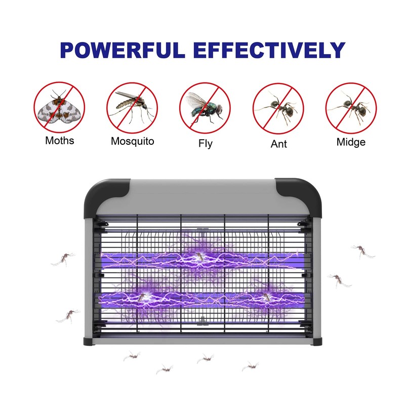 VOLTORB Electric Bug Zapper, Buzzbug Mosquito Zapper, Mosquitoes Flies Killer