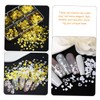 Minkissy Nail Glitter Sequins Heart Butterfly Round Shaped Flakes for