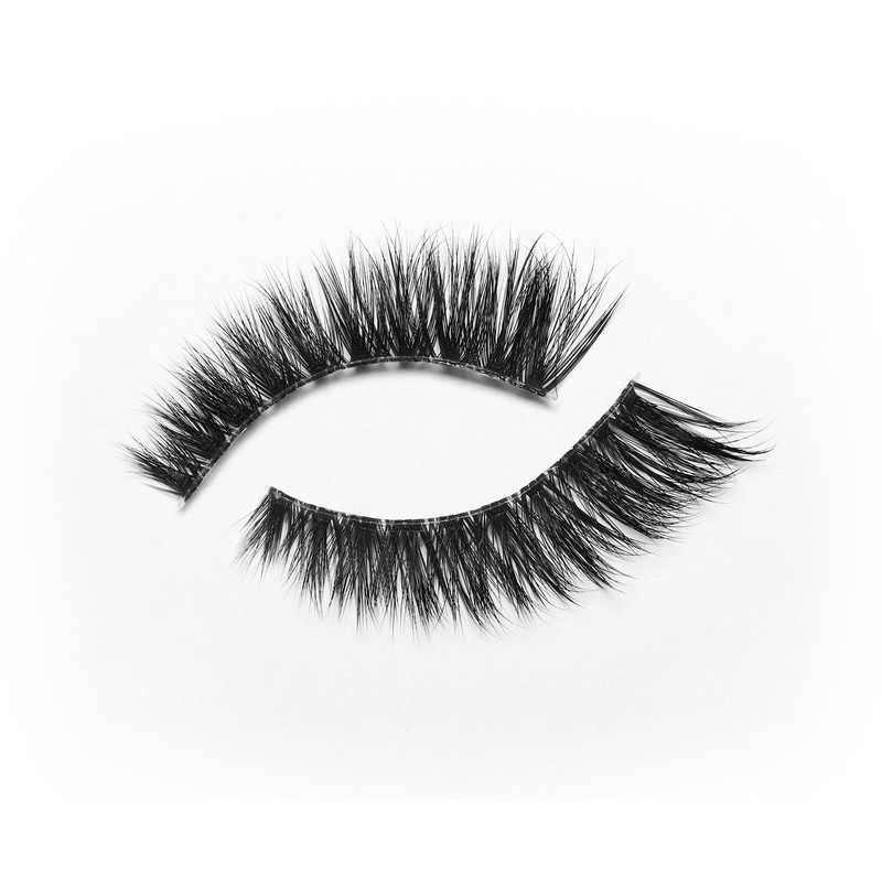Eylure False Lashes, Luxe Cashmere No. 6 with Adhesive Included,