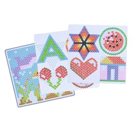 Simba Art and Fun 106374618 Ironing Beads with 5000 Beads, 5 Pegboards, Motif Templates, Ironing Beads, from 6 Years