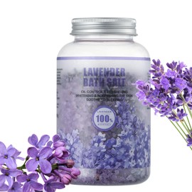 Bath Salts for Soaking Bathing,Spa Luxetique Epsom Salts Gifts Set for Women,Lavender Bath Salts(17.6oz)