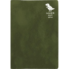 Elcomune Matka DR-MG-515 Notebook, Begins April 2025, B6, Monthly Pieni, Dinosaur