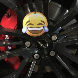 EmojiFresh Laughing Face Emoji Car Air Freshener