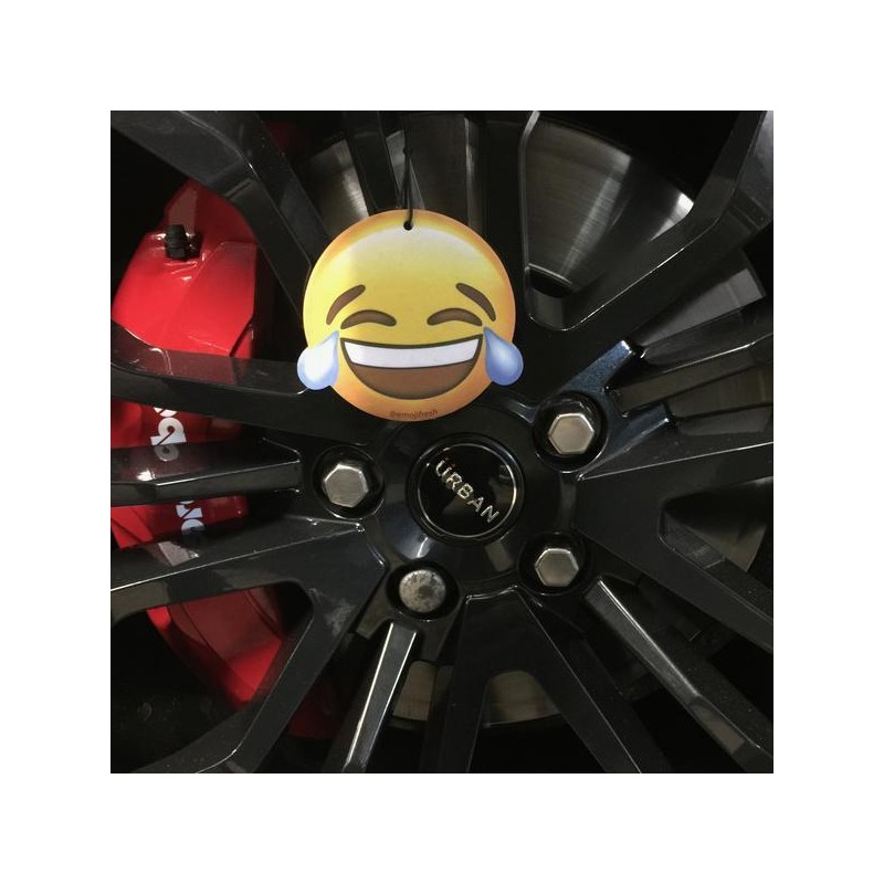 EmojiFresh Laughing Face Emoji Car Air Freshener